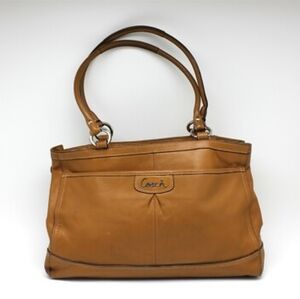 Coach Brown Leather Shoulder Bag